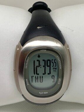 NIKE IMARA Watch Unisex SM0032 Heart Rate Chro Light 34mm Date 24h Alarm 50M